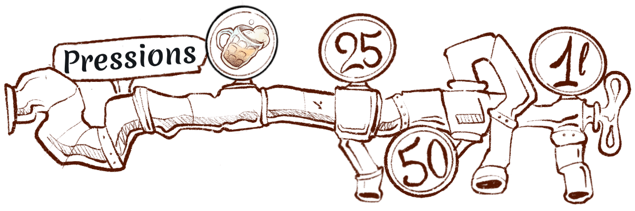 Beers available on draught